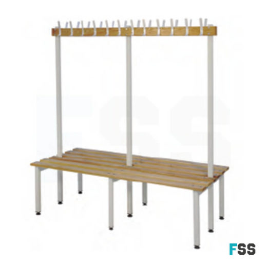 Single and double unit bench