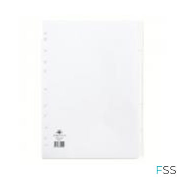 Concord-Divider-5-Part-A4-150gsm-White