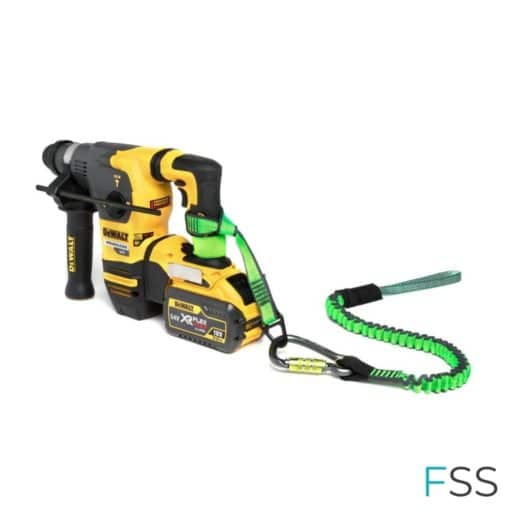 NLG Heavy Duty Power Tool Tethering Kit attached