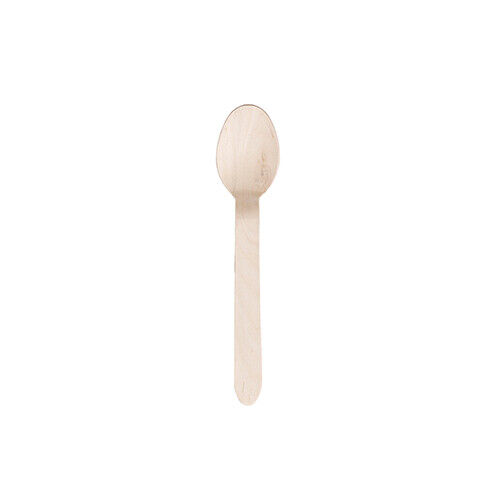 Wooden Teaspoons Beech 11cm - Pk (1000)