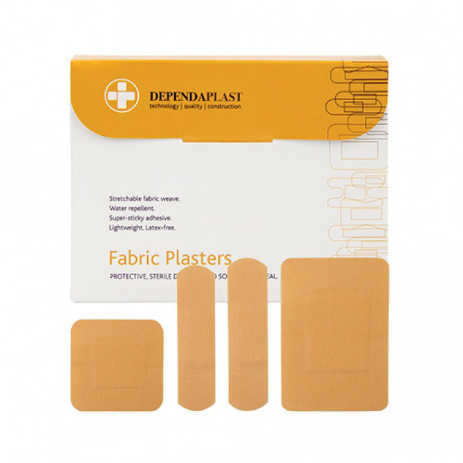 Plasters Fabric Assorted - Box (100)