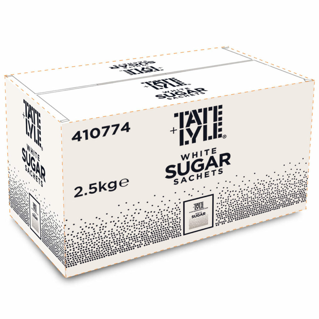White Sugar Sachets - (Box 1000)
